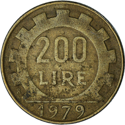 Italia, 
            
               200 Lire, 
            
               1979