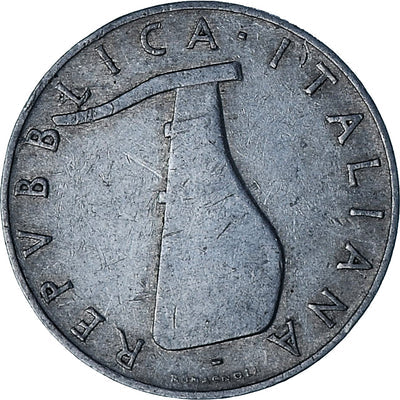 Italia, 
            
               5 Lire, 
            
               1953