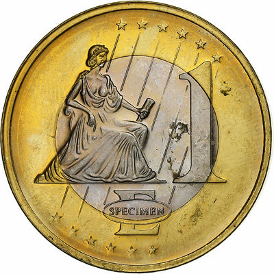 Svezia, 
            
               1 Euro, 
            
               unofficial private coin