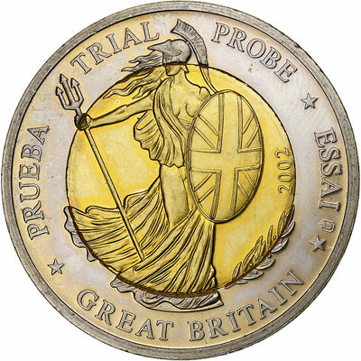 Gran Bretagna, 
            
               2 Euro, 
            
               unofficial private coin