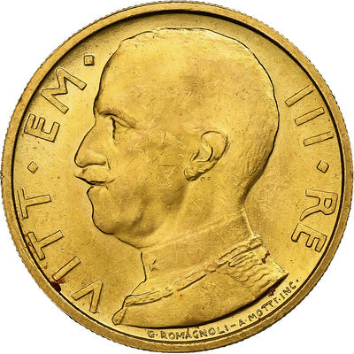 Italia, 
            
               Vittorio Emanuele III, 
            
               50 Lire