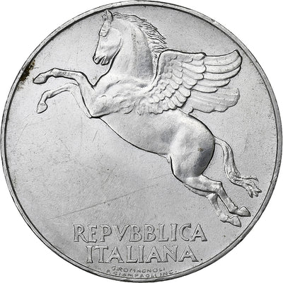 Italia, 
            
               10 Lire, 
            
               1949