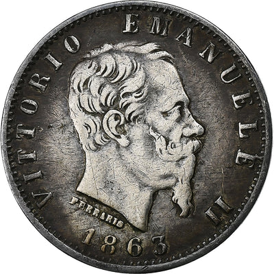 Italia, 
            
               Vittorio Emanuele II, 
            
               20 Centesimi