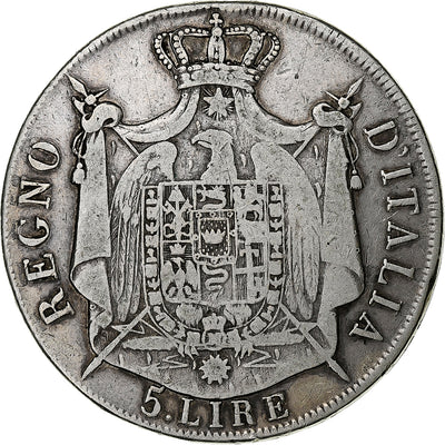 STATI ITALIANI, 
            
               5 Lire, 
            
               1808