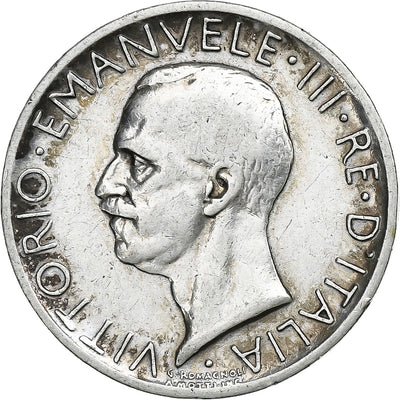 Italia, 
            
               Vittorio Emanuele III, 
            
               5 Lire