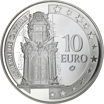 Malta, 
            
               10 Euro, 
            
               Auberge de Castille