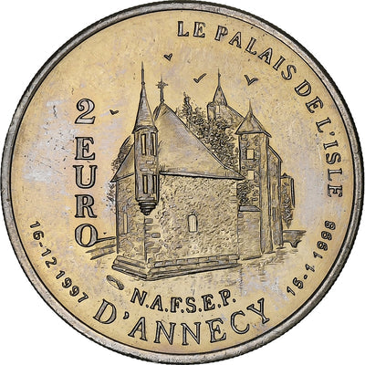 Francia, 
            
               2 Euro, 
            
               Annecy - Claude Berthollet