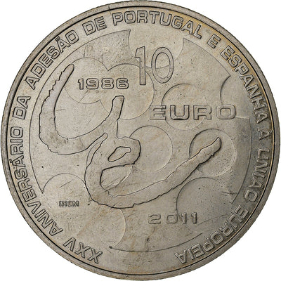 Portogallo, 
            
               10 Euro, 
            
               2011