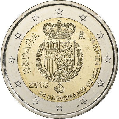 Spagna, 
            
               2 Euro, 
            
               2018