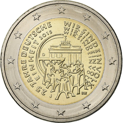 Germania, 
            
               2 Euro, 
            
               25 years