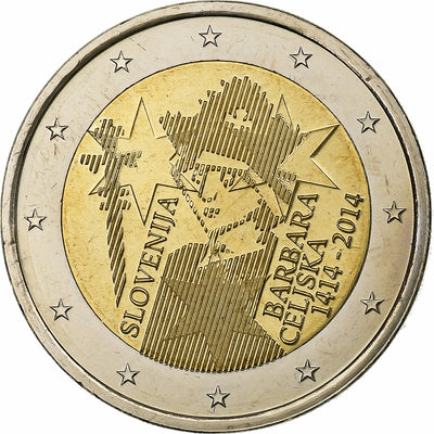 Slovenia, 
            
               2 Euro, 
            
               2014