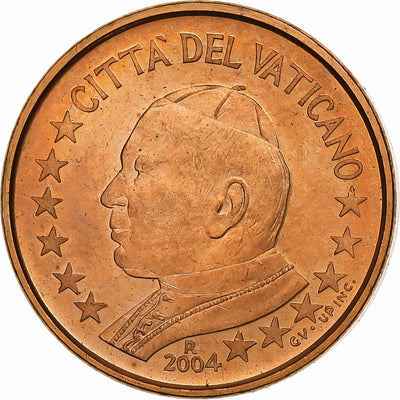 CITTÀ DEL VATICANO, 
            
               John Paul II, 
            
               Euro Cent