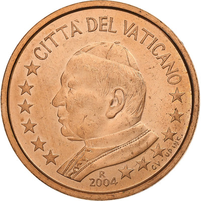 CITTÀ DEL VATICANO, 
            
               John Paul II, 
            
               5 Euro Cent