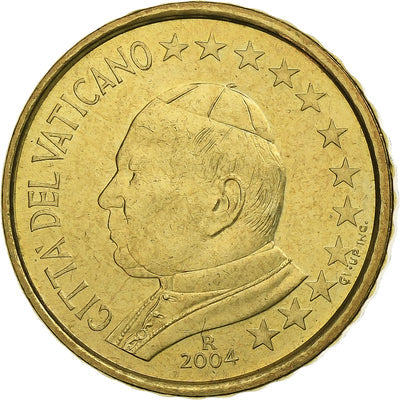 CITTÀ DEL VATICANO, 
            
               John Paul II, 
            
               10 Euro Cent