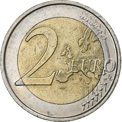 Belgio, 
            
               2 Euro, 
            
               10 ANS DE L'EURO