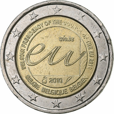 Belgio, 
            
               2 Euro, 
            
               2010