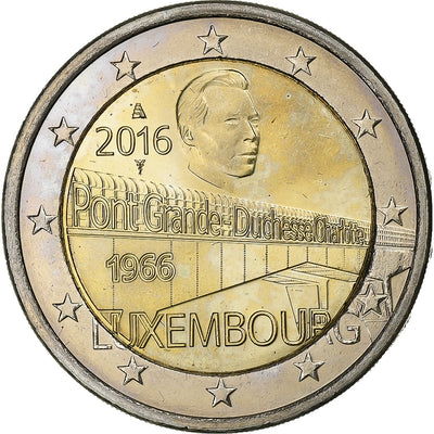 Lussemburgo, 
            
               2 Euro, 
            
               2016