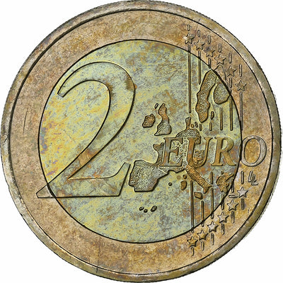 Austria, 
            
               2 Euro, 
            
               50ème anniversaire du Traité d'Etat