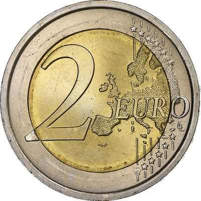 Italia, 
            
               2 Euro, 
            
               Diritti Umani