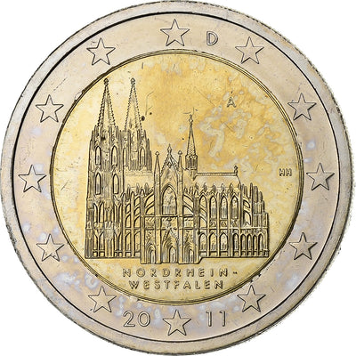 GERMANIA - REPUBBLICA FEDERALE, 
            
               2 Euro, 
            
               Cologne