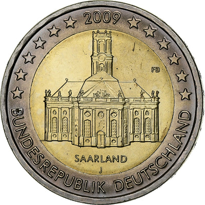 GERMANIA - REPUBBLICA FEDERALE, 
            
               2 Euro, 
            
               2009