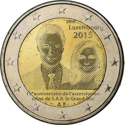 Lussemburgo, 
            
               2 Euro, 
            
               2015