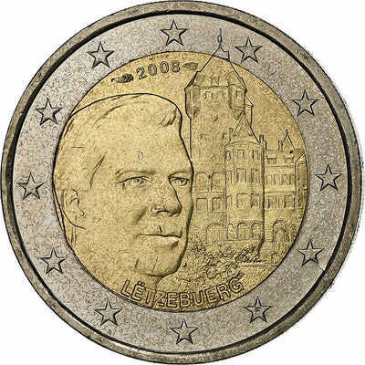 Lussemburgo, 
            
               Henri, 
            
               2 Euro