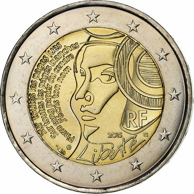 Francia, 
            
               2 Euro, 
            
               2015