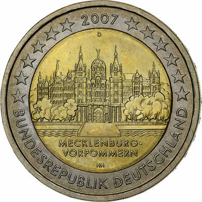 Germania, 
            
               2 Euro, 
            
               2007