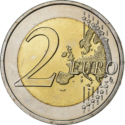 Lussemburgo, 
            
               2 Euro, 
            
               Dynastie Nassau-Weilbourg