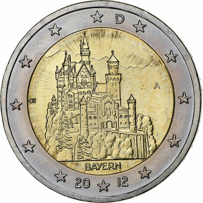 GERMANIA - REPUBBLICA FEDERALE, 
            
               2 Euro, 
            
               2012