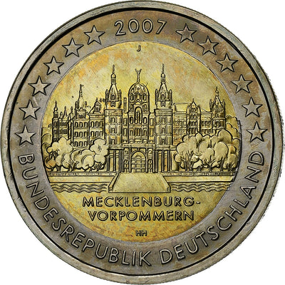 GERMANIA - REPUBBLICA FEDERALE, 
            
               2 Euro, 
            
               2007