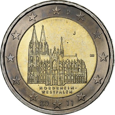 GERMANIA - REPUBBLICA FEDERALE, 
            
               2 Euro, 
            
               2011