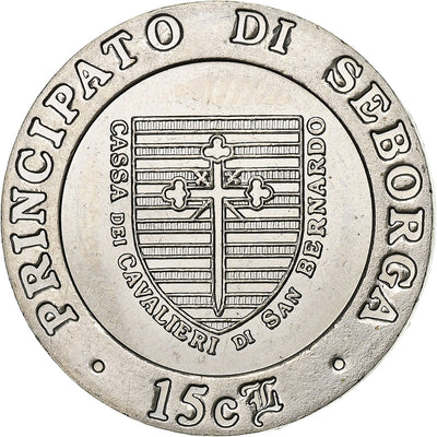 SEBORGA, 
            
               Prince Giorgio I, 
            
               15 Centesimi