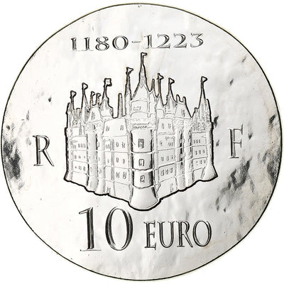 Francia, 
            
               10 Euro, 
            
               Philippe II Auguste