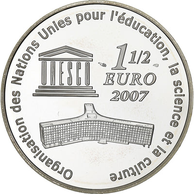 Francia, 
            
               1-1/2 Euro, 
            
               Grande Muraille de Chine