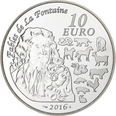 Francia, 
            
               10 Euro, 
            
               Année du Singe