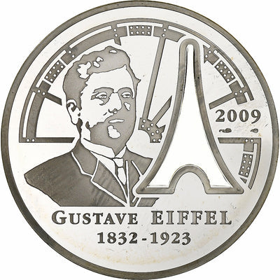 Francia, 
            
               10 Euro, 
            
               Gustave Eiffel