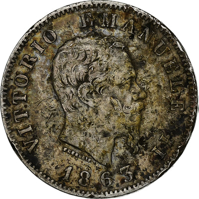 Italia, 
            
               Vittorio Emanuele II, 
            
               Lira