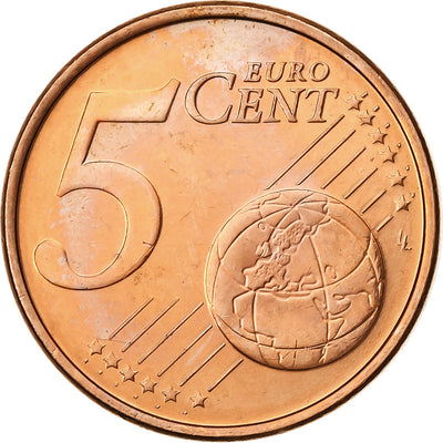 Finlandia, 
            
               5 Euro Cent, 
            
               2001