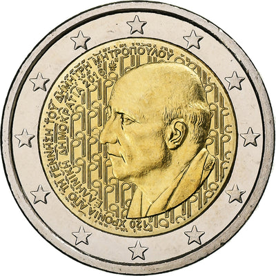 Grecia, 
            
               2 Euro, 
            
               Dimitris Mitropoulos