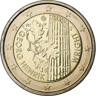 Finlandia, 
            
               2 Euro, 
            
               Georg Henrik von Wright