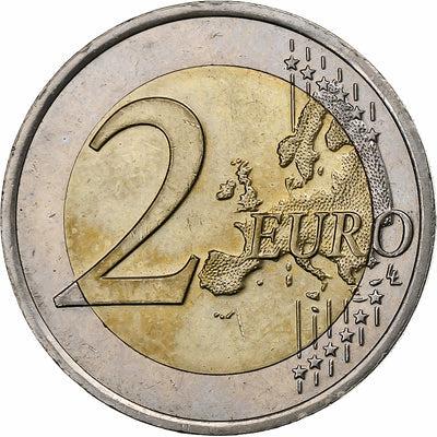 Paesi Bassi, 
            
               2 Euro, 
            
               Willem-Alexander 2nd map