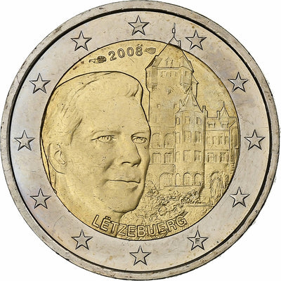 Lussemburgo, 
            
               2 Euro, 
            
               Henri I Château de Berg