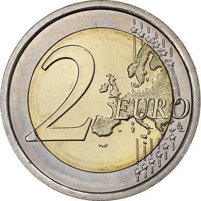 Slovenia, 
            
               2 Euro, 
            
               30 Years of European Union Flag