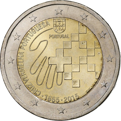 Portogallo, 
            
               2 Euro, 
            
               Portuguese Red Cross