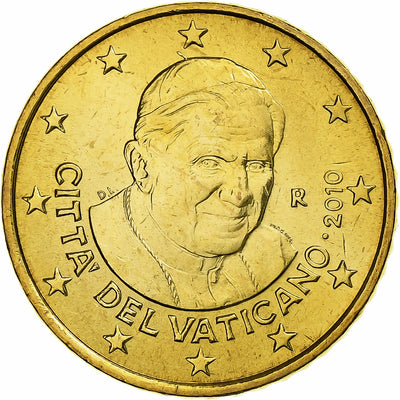 CITTÀ DEL VATICANO, 
            
               50 Euro Cent, 
            
               2010