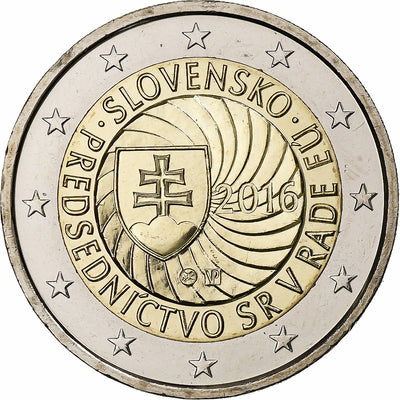 Slovacchia, 
            
               2 Euro, 
            
               Slovak Presidency of the Council of the European Union