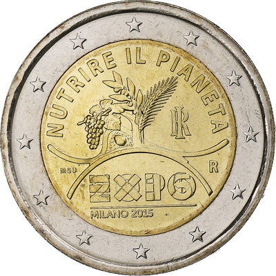 Italia, 
            
               2 Euro, 
            
               Expo Milano 2015