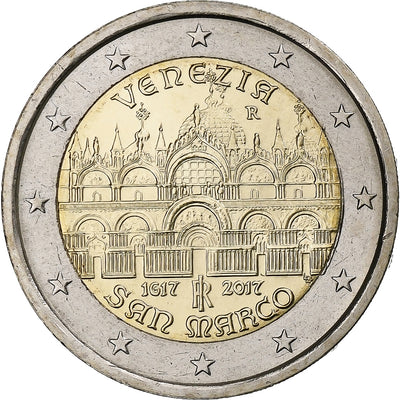 Italia, 
            
               2 Euro, 
            
               St. Mark's Basilica